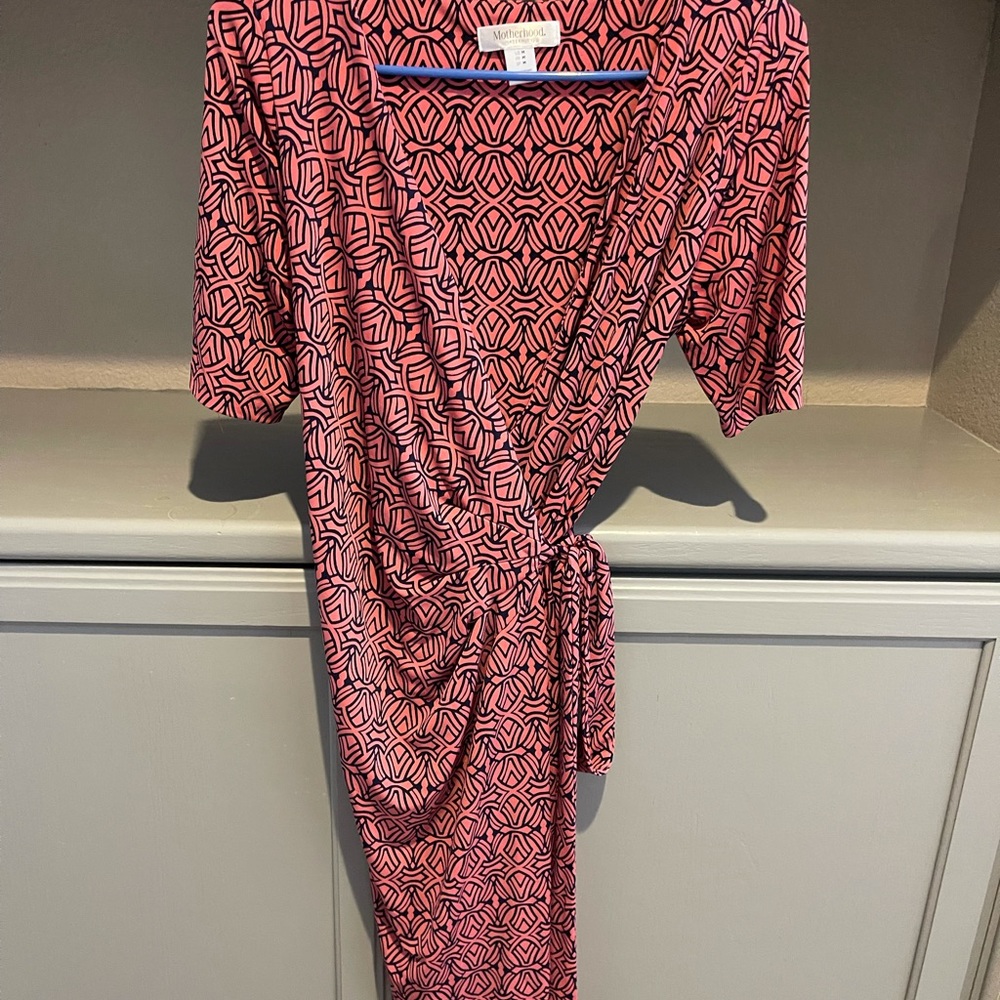 Maternity Wrap Dress- Comfortable & Flattering!